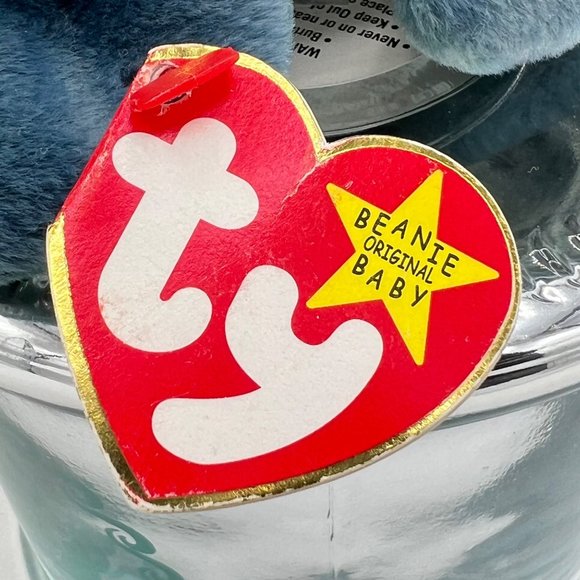 HTF RARE Ty Beanie Baby Rainbow Chameleon MINT 1997 w/ PE pellets & tag error - Picture 7 of 12